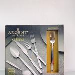 Argent Orfevres 20 piece (Service for 4) Alessi 18|10 Stainless Steel Flatware Set