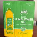 KTC Sunflower oil 6x1liter
