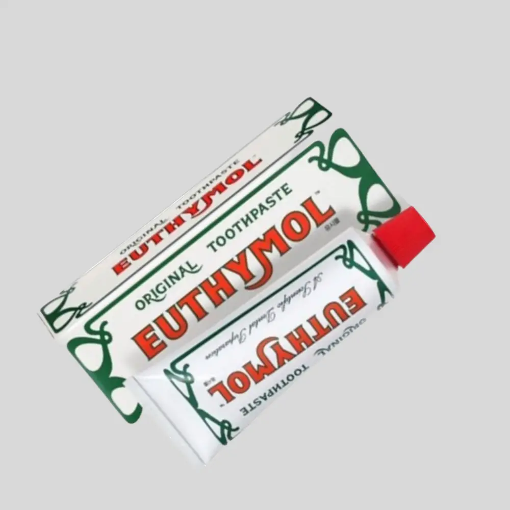 Euthymol Natural Fluoride-Free Strong Mint Toothpaste 3.7 oz