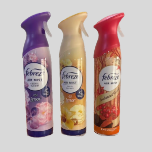 Febreze Air Freshener Spray Exotic bloom 185ML, 2in1 Fight Odours and Freshens (8 pcs)