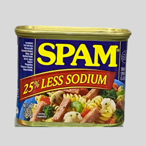 SPAM 25% Less Sodium Canned Meats, 12 oz Cans, 12 Pack