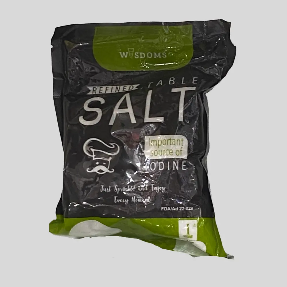 Wisdoms Refined Table Salt
