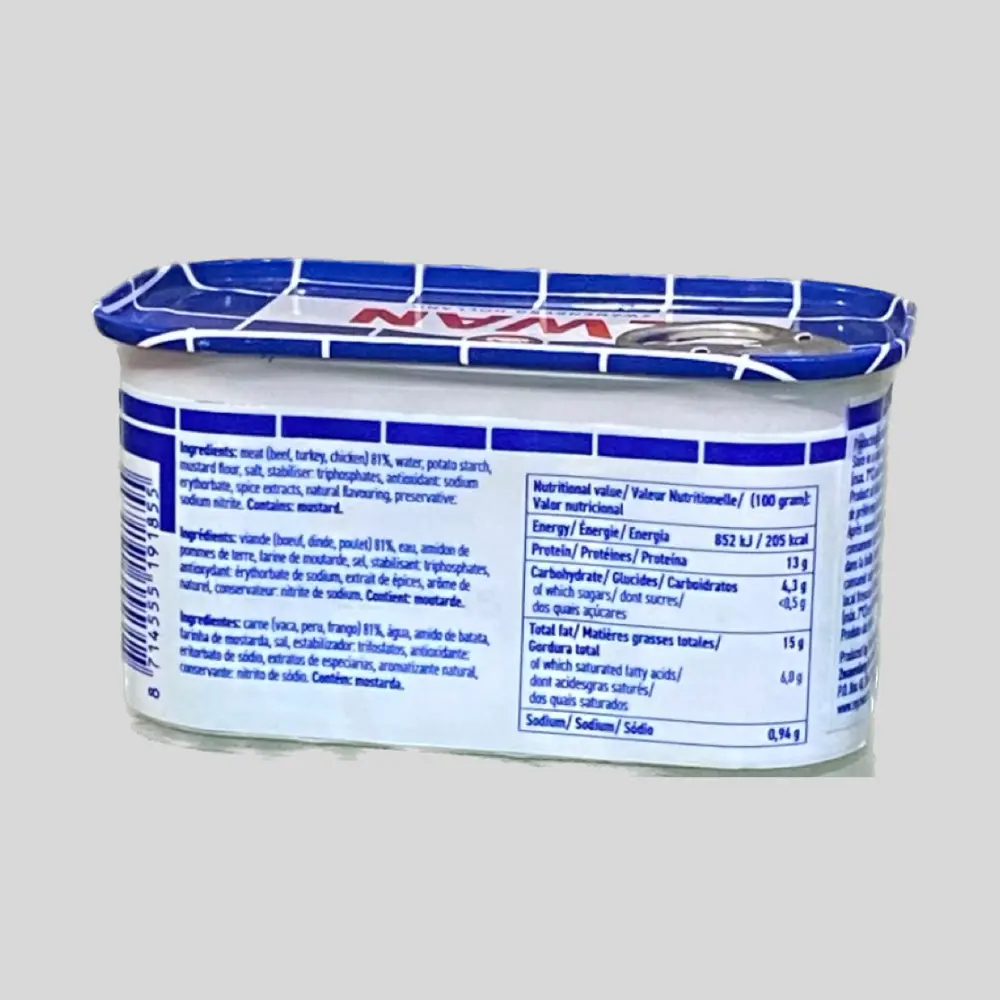 Zwan Zwanenberg Holland Beef Luncheon Meat