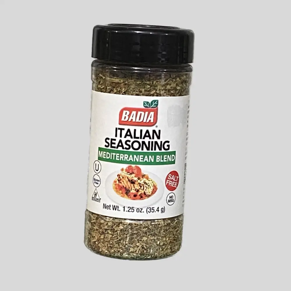 Badia Italian Seasoning Mediterranean Blend 1.25 oz (35.4 g).