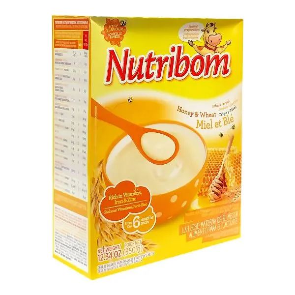 Nutribom Honey & Wheat instant infant cereal