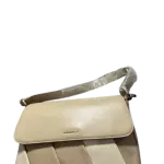 Structured Flap-over Shoulder Bag