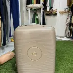 Obago Orion cabin luggage, a durable polypropylene hard-sided spinner suitcase.