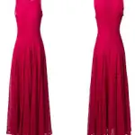 Maxi-Length Flare Dress