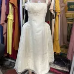 Vintage-style midi dress