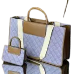 Riva Fashion Printed Denim Handbag