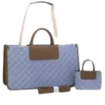 Riva Fashion Printed Denim Handbag