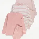 3-pack of Pink Pyjamas (Age: 12 months to 14 years)