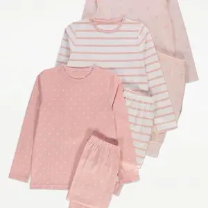 3-pack of pink pyjamas 12 -14 years