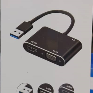 Homi USB to HDTV/VGA Adapter,