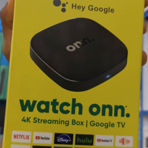 ONN. 4K Streaming Box-Google TV