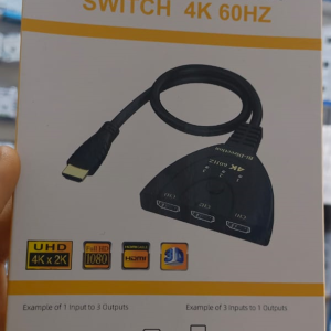 Bi-Directional HDMI Switch that supports 4K Resolution at 60Hz-3PORTS