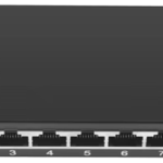 Generic, Unmanaged 8-Port 10/100/1000Mbps Gigabit Switch, a common type of network switch