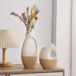 Maca Nordic Design Ceramic Frosted Vase set