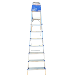 10-STEP ALUMINUM STEP LADDER