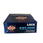 Selon Globe Shape matte Black Door Handle Lock Set