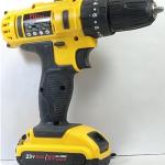 Generic Brand Yellow And Black Cordless Drill Kit.