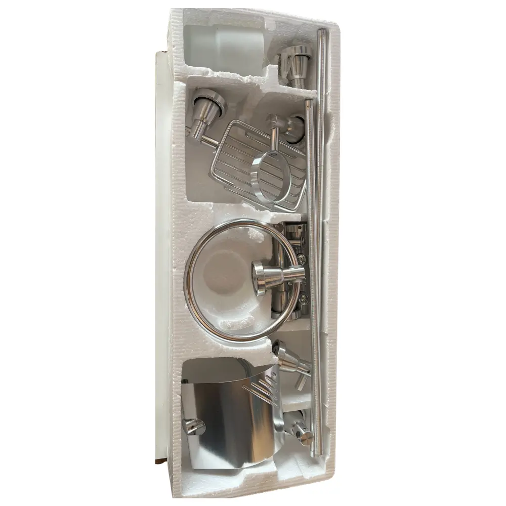 T-UK Chrome Bathroom Accessories,