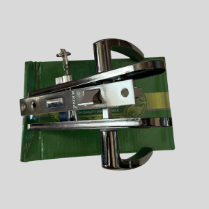 Renz high quality door handle set-Medium-Silver Colour