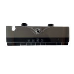 DOLI black shower panel tower system, complete shower tub