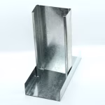 Galvanized steel omega profile
