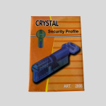 "CRYSTAL" brand security profile lock cylinder