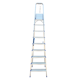 9-STEP ALUMINUM STEP LADDER