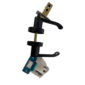 Selon globe shape matte black door handle lock set or door lever hardware kit.