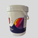 20L Shield Acrylic Paint in Brilliant White color.