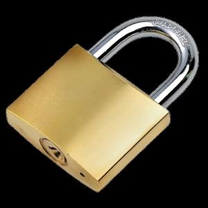 38mm brass padlock