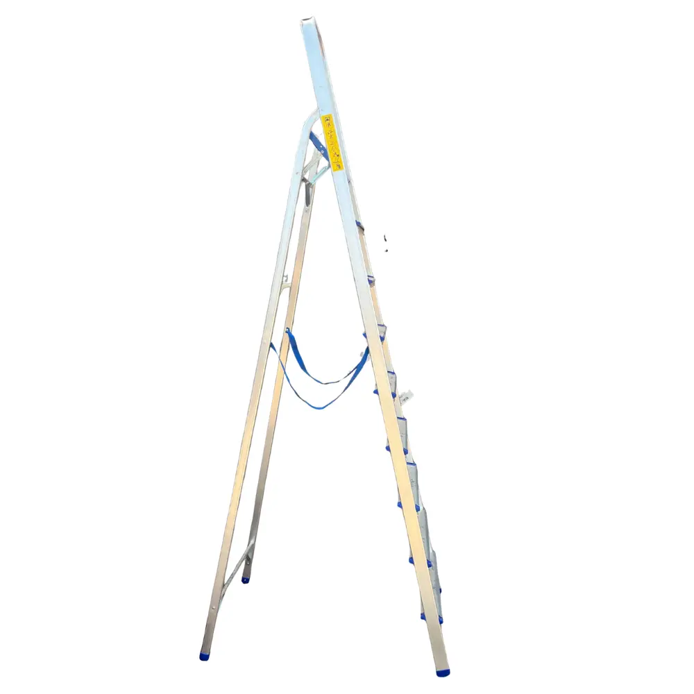 8-step aluminum step ladder