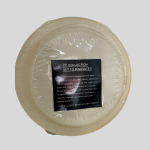 CC Cut Crystal Plastic Plates 25Pcs