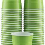 Disposable Plastic Cup, 12-Ounce Plastic Party Cups, Strong and Sturdy Disposable Cups for Party, Wedding, Christmas, Halloween Party Cup, 50 Pcs