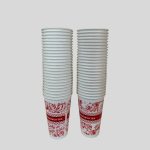 Disposable Paper Coffee Cups with Lid 25Pcs