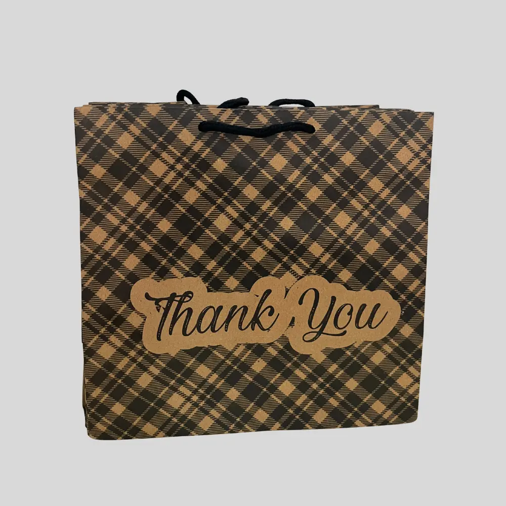Thank You kraft Paper Gift Bag (50 pieces)