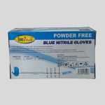 Ever Pack Brand Blue Nitrile Gloves 100pcs