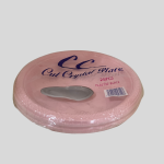 CC Cut Crystal Plastic Plates 25Pcs