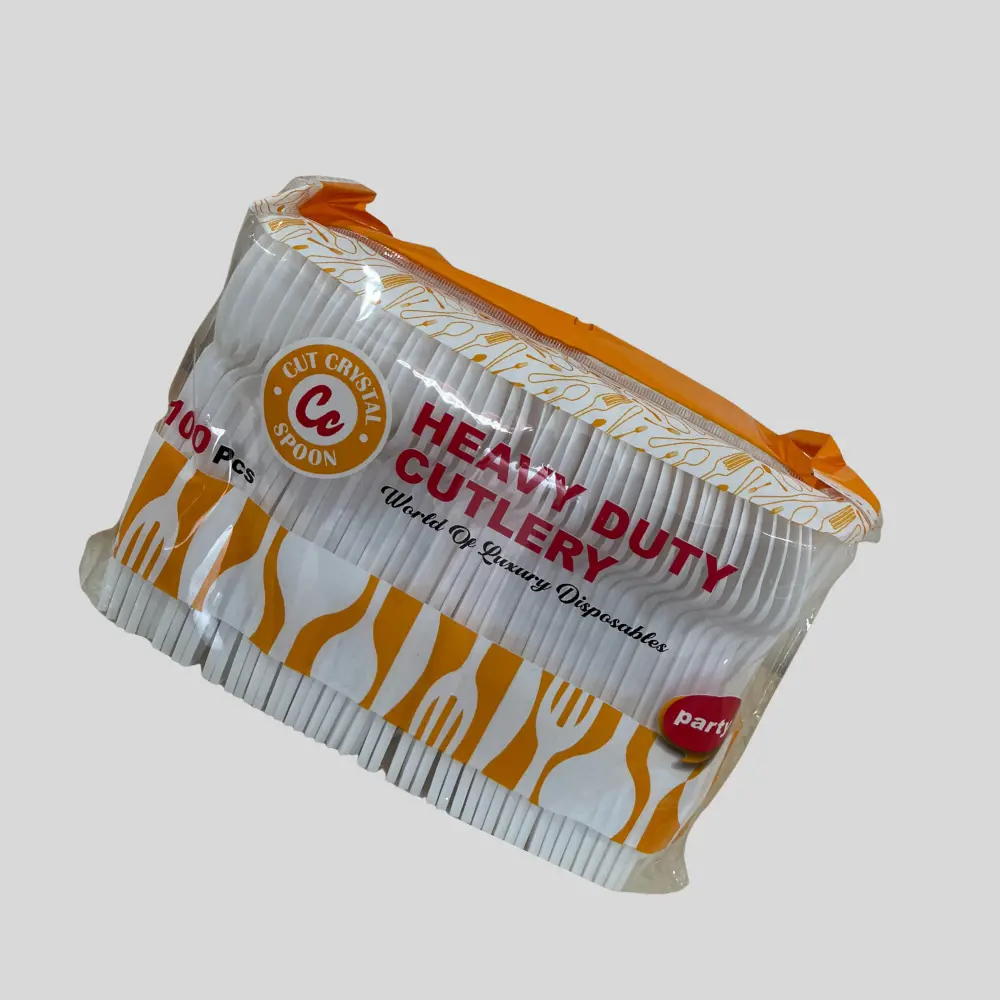 Heavy Duty Cutlery Plastic Spoons