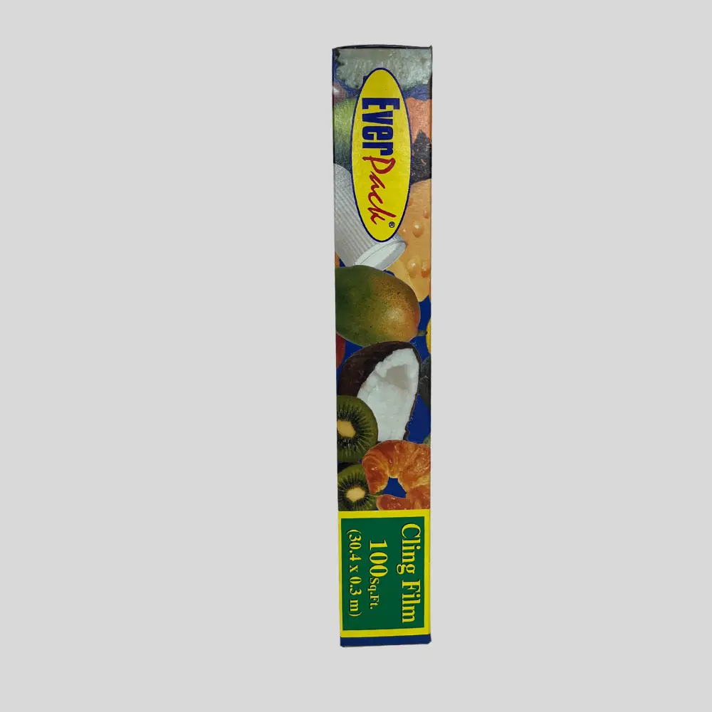 EverPack Cling Film 100 square feet (30.4 x 0.3 m) size.