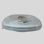 Cut Crystal WARE clear plastic plates 50Pcs