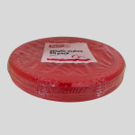 50 red disposable plastic plates 230mm 50pcs