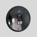 Decor Edge Collection Combo Disposable Plastic Plates with a Black and Gold rim design 20 Pieces