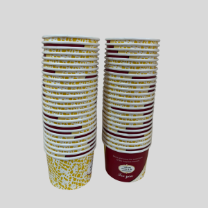 Disposable Ice cream paper cups 50Pcs
