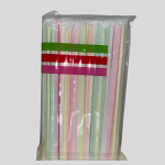 Single-Package Drinking Straws