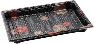Disposable Plastic Sushi Trays 50PCS