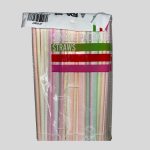 Single-Package Drinking Straws